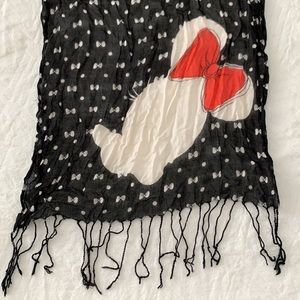 Minnie Mouse Scarf ❤️ EUC